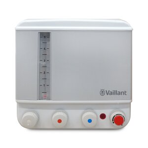 Vaillant VEK 5 L Elektro-Kochendwassergerät wandhängend (weiß/grau), 230V, 2,4 kW
