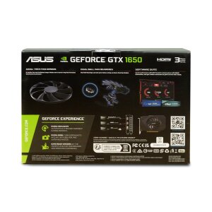 Asus NVIDIA GeForce GTX 1650 Dual OC 4G Gaming Grafikkarte