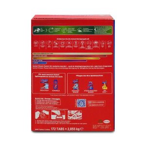 Somat Classic Power Spülmaschinen Tabs (172 Tabs), Geschirrspül Tabs mit Fettlösekraft für kraftvolle Reinigung, Spültabs für strahlend sauberes Geschirr sogar bei niedrigen Temperaturen