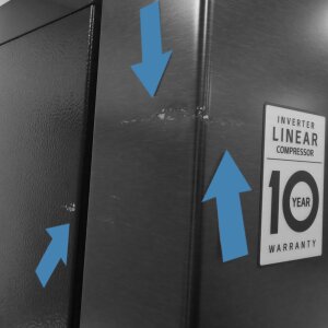 LG GMX945MCCF Side-by-Side Kühlschrank