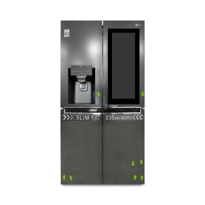 LG GMX844MCBF Side-by-Side Kühlschrank
