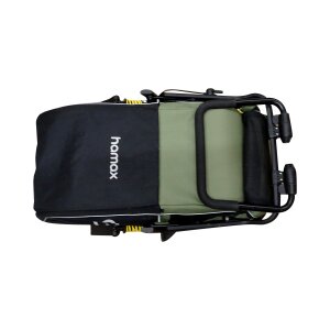 Hamax Pluto Hundeanhänger Medium grün/schwarz