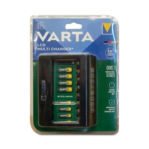 Varta LCD Multi Charger+ 57681 für AA und AAA Akkus