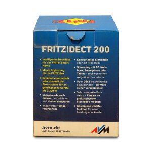 AVM FRITZ!DECT 200 Smart Home Steckdose