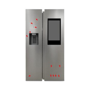 Samsung RS6HA8891SL/EF Side-by-Side Kühlschrank