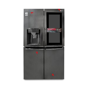 LG GMX844MCBF Side-by-Side Kühlschrank