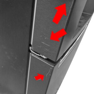 LG GMX844MCBF Side-by-Side Kühlschrank