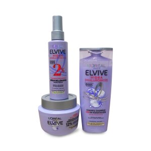 LOreal Elvive Hyaluron Mascarilla 300Ch250+Serum