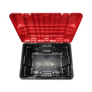 Keter Explorer Aufbewahrungsbox 185 L rot-schwarz