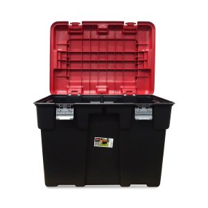 Keter Explorer Aufbewahrungsbox 185 L rot-schwarz