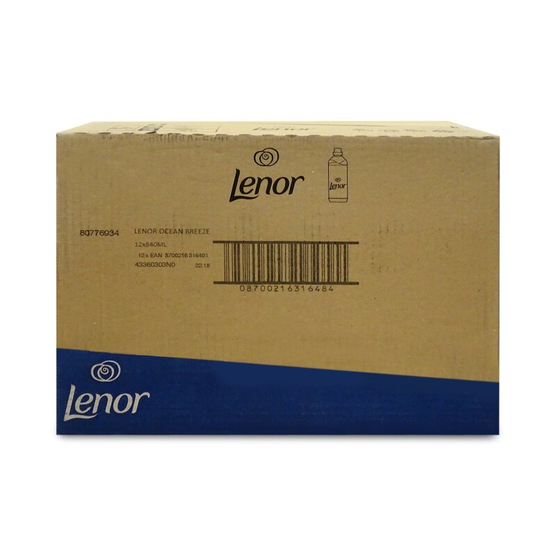 Lenor Weichspüler Meeresbrise - 12x 840ml