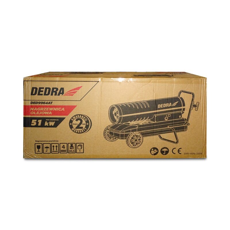 Dedra DED9964AT Öl-/Diesel-Heizautomat 51kW
