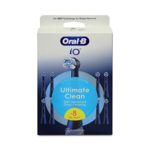 Oral-B iO Ultimative Reinigung Aufsteckbürsten schwarz (8 Stk.)