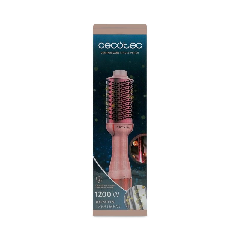 Cecotec A01-P Warmluftbürste CeramicCare Peach 1200W