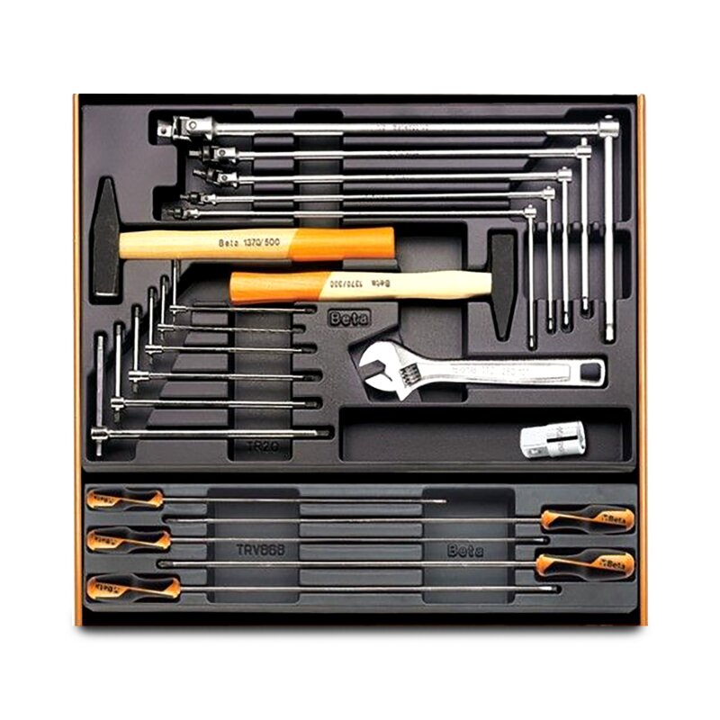 Beta Tools 059100067 Werkzeug-Set 202-teilig für KFZ und Industrie