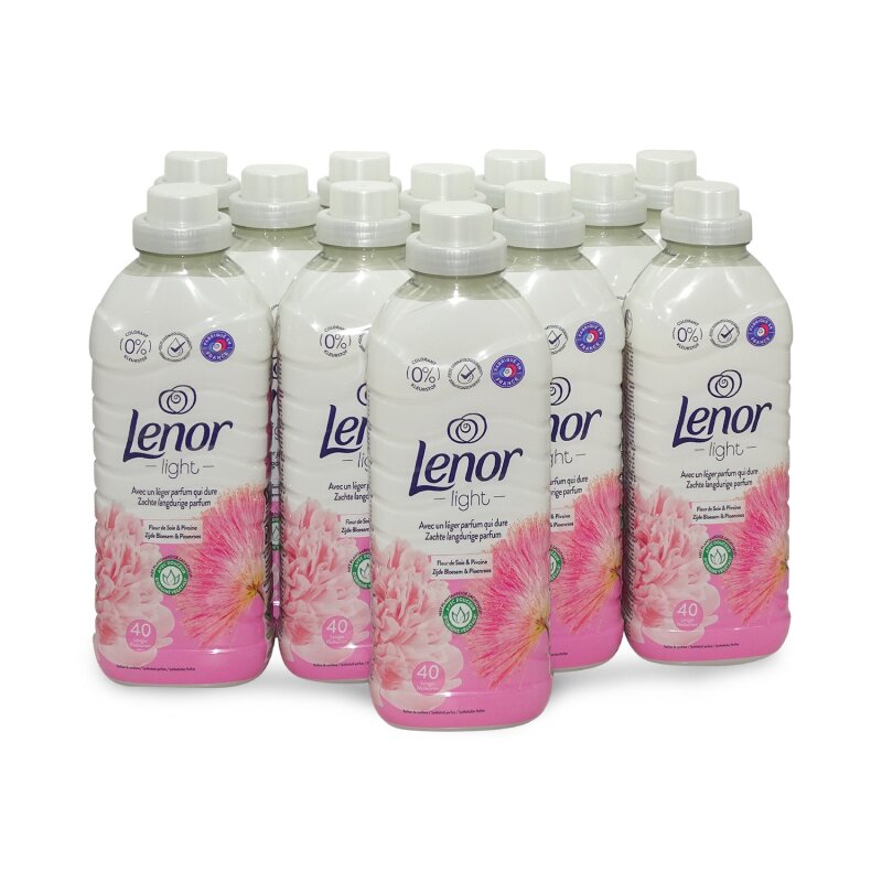 Lenor Weichspüler Seidenblüte & Pfingstrose, 12x 40 Waschgänge