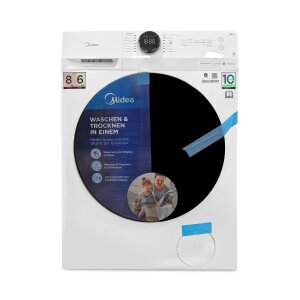 Wie Neu - Midea MF200D86WB-14DAS Waschtrockner