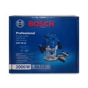 Bosch Professional GOF kabelgebundene Oberfräse 20-12 - 2000 W