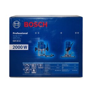 Bosch Professional GOF kabelgebundene Oberfräse 20-12 - 2000 W