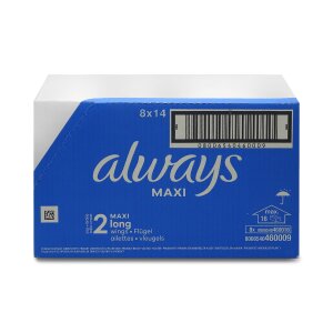 Always Maxi Profresh Binden Größe 2 Long, 112 Stk