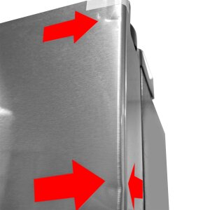 Einzelstück - LG GMM41MSBEM Side-by-Side Kühlschrank