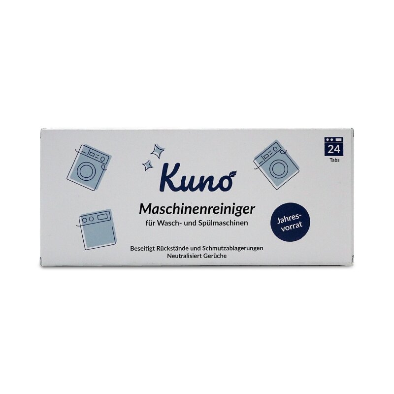 Kuno Waschmaschinenreiniger Kalkentferner 24 Tabs
