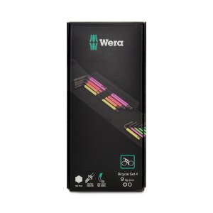 Wera Bicycle Set 4 Winkelschlüsselsatz - 9-teilig