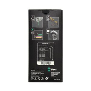 Wera Bicycle Set 4 Winkelschlüsselsatz - 9-teilig