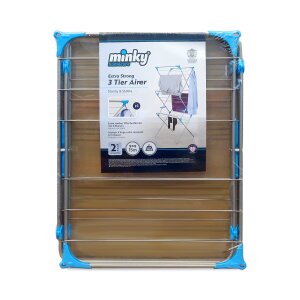 Minky 3 Stufen Plus ausklappbarer Wäscheständer