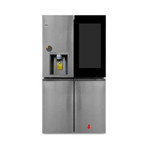 Einzelstück - LG GMG960MBEE Side-by-Side Kühlschrank