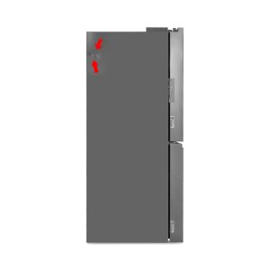 Einzelstück - LG GMG960MBEE Side-by-Side Kühlschrank