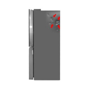 Einzelstück - LG GMG960MBEE Side-by-Side Kühlschrank