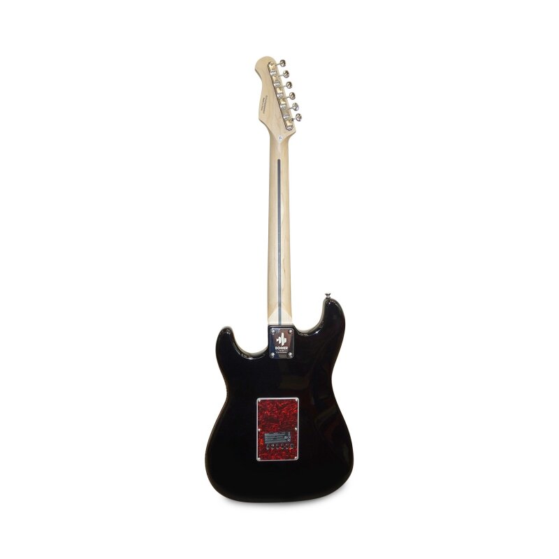 Donner DST-200 E-Gitarre Set HSS ST Schwarz inkl. Tasche