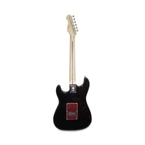 Donner DST-200 E-Gitarre Set HSS ST Schwarz inkl. Tasche