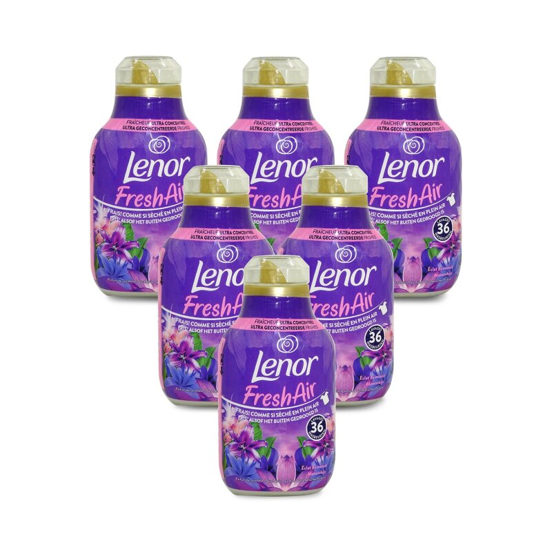 Lenor Weichspüler Fresh Air 16 Wäschen 6x504ml