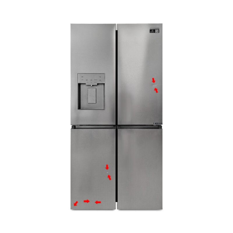 Einzelstück – Hisense RQ5P470SYID Side-by-Side Kühlschrank