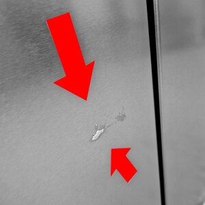 Einzelstück – Hisense RQ5P470SYID Side-by-Side Kühlschrank