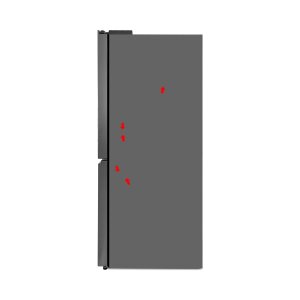 Einzelstück – Hisense RQ5P470SYID Side-by-Side Kühlschrank