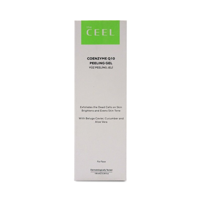 The Ceel Gesichtspeeling Gel Aloe Vera Extrakt Coenzym Q10 Pflege 100ml