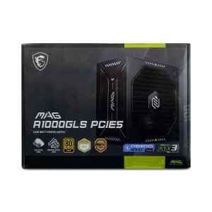 MSI MAG A1000GLS PCIE5 1000W Gaming-Netzteil 80+ Gold,...