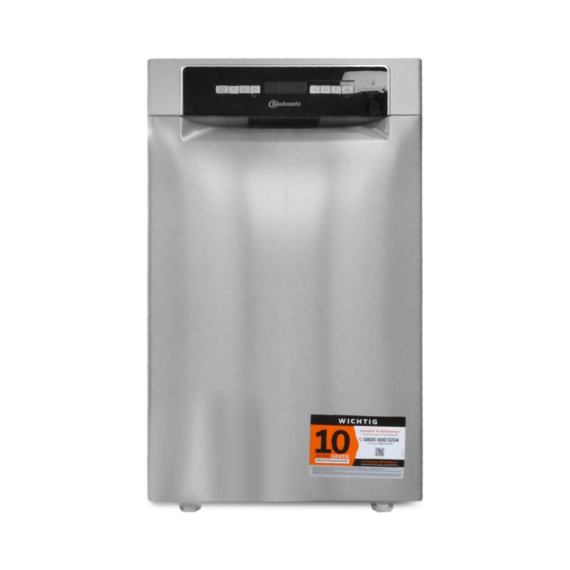 Bauknecht BK6UB10BS7A0X Unterbau-Geschirrspüler 45cm