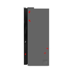 Einzelstück - Samsung RS80F66KBFEF Side-by-Side Kühlschrank