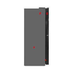 Einzelstück - Samsung RS80F66KBFEF Side-by-Side Kühlschrank