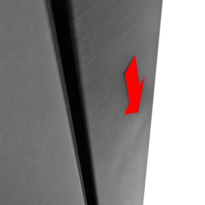 Einzelstück - Samsung RS80F66KBFEF Side-by-Side Kühlschrank