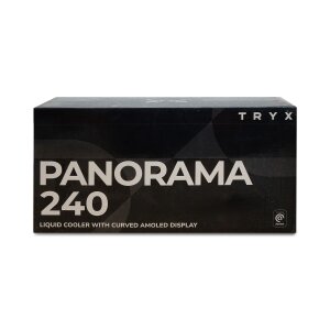 Tryx Panoroma 240 schwarz AIO Wasserkühlung mit 6,5...