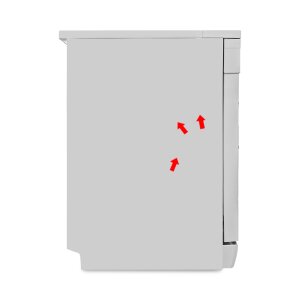 Einzelstück - Hanseatic HG4585C107636RW Stand-Geschirrspüler