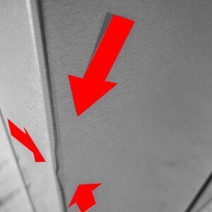 Einzelstück - Hanseatic HSBS17590AI Side-by-Side Kühlschrank