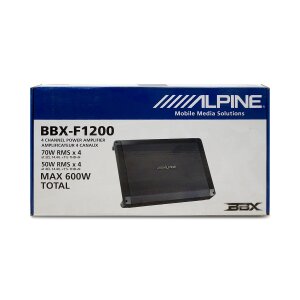 Alpine BBX-F1200 4-Kanal Car-HiFi Verstärker