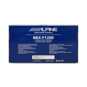 Alpine BBX-F1200 4-Kanal Car-HiFi Verstärker