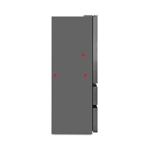 Einzelstück - Hanseatic HFD18983DWDI French Door Kühl-Gefrierkombination